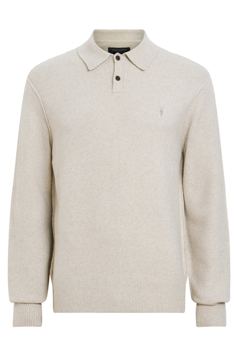 STATTEN LS POLO PALE GREY 4