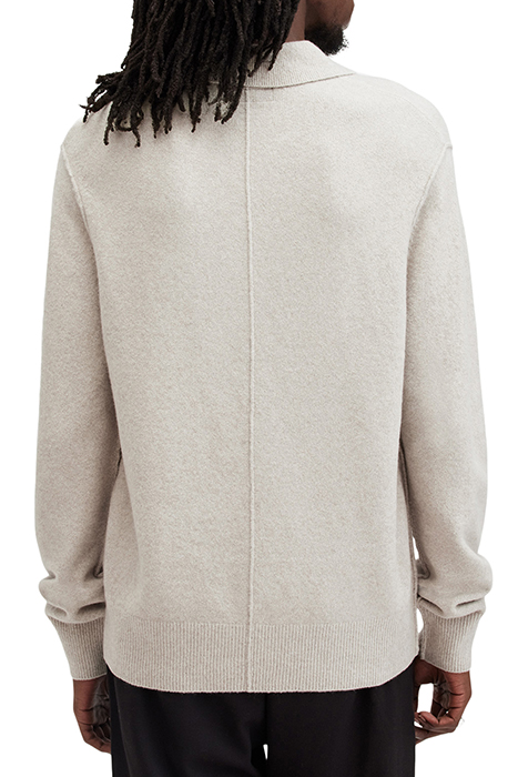 STATTEN LS POLO PALE GREY 2