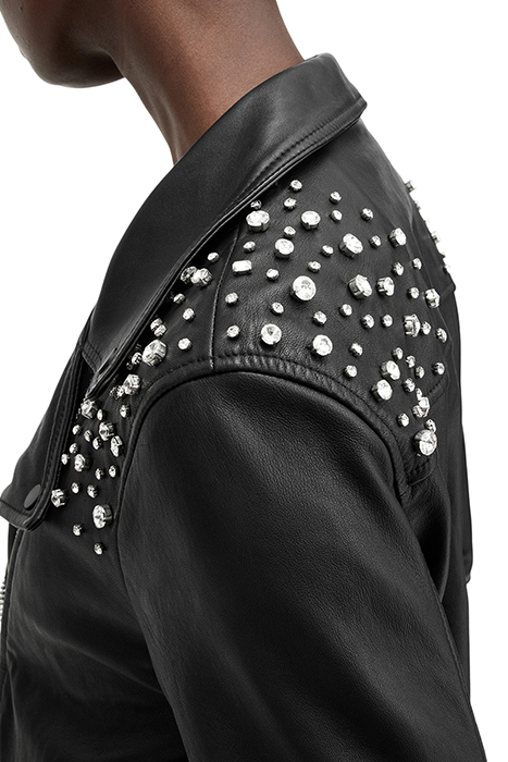 BILLIE EMB BIKER BLACK 9