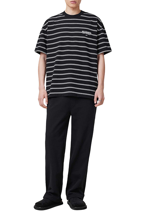 UNDERGRND STRIPE SS JET BLK/CHALK WHT 3