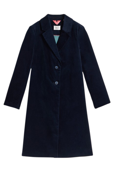 KAMILA VELVET COAT DARK NAVY 3