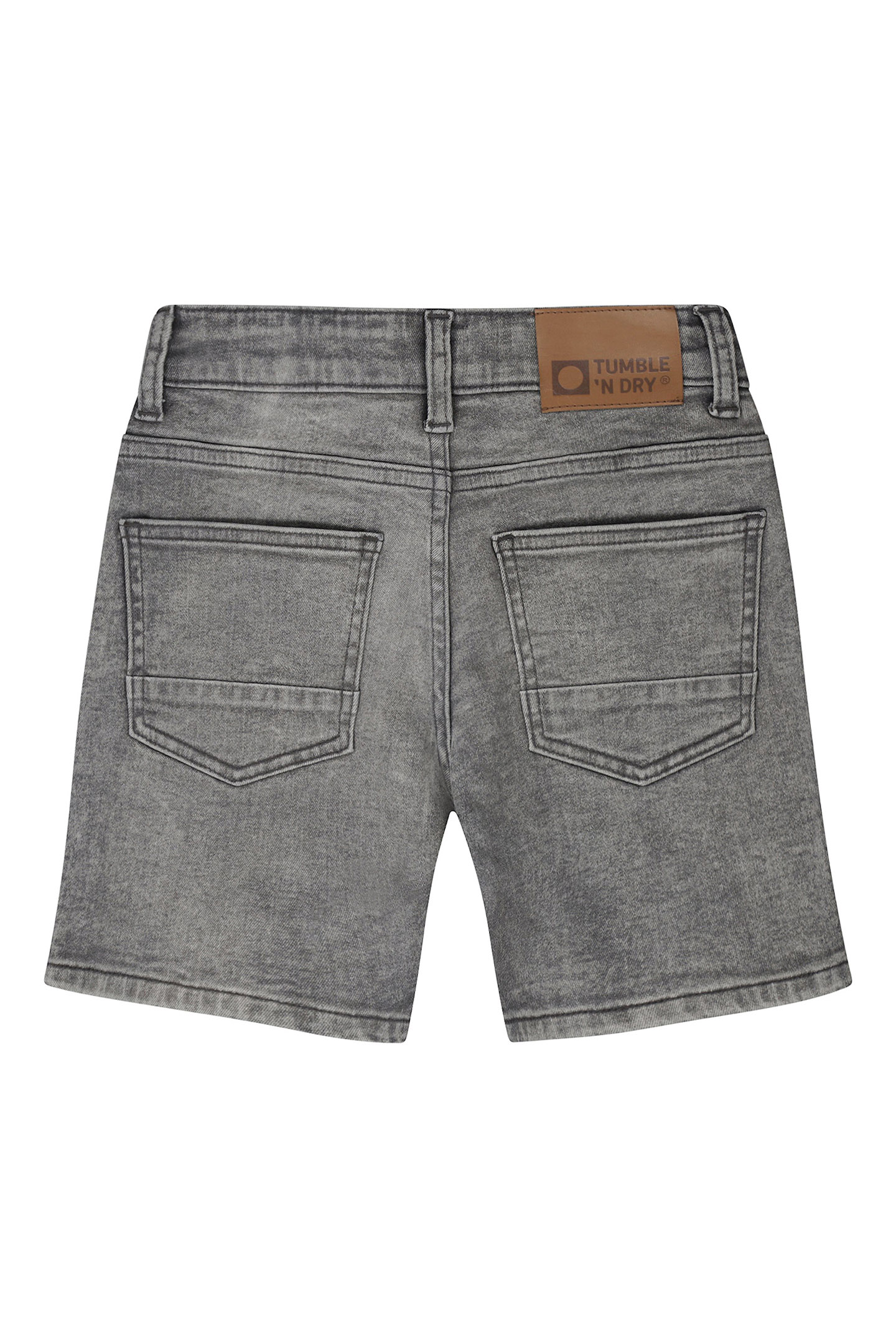 BOYS JACK SHORTS KIDS DENIM GREY STONEWASH 2