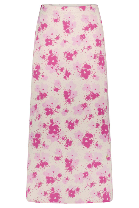 LAURIE SKIRT HOT PINK/CREAM WHITE 3