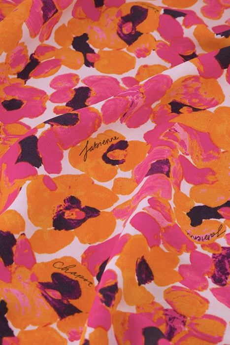 BOBO STRAIGHT SKIRT PINK CANDY/MANDARIN 2