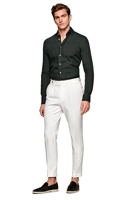 DARK GREEN SLIM FIT SHIRT 3