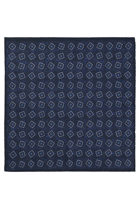 NAVY GRAPHIC POCKET SQUARE 2
