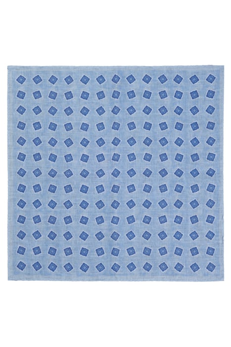 LIGHT BLUE GRAPHIC POCKET SQUARE 2