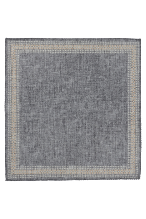GREY FRAME POCKET SQUARE 2
