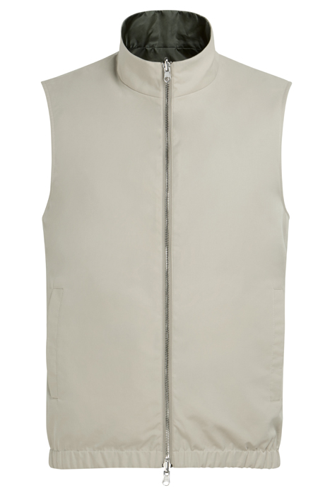 MID GREEN & SAND REVERSIBLE REVERSIBLE VEST 6