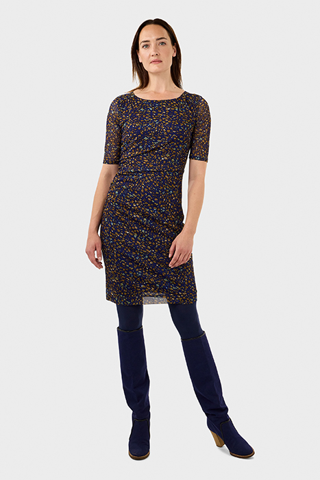 MESH DRESS WITH PRINT BLUEPRINT 1