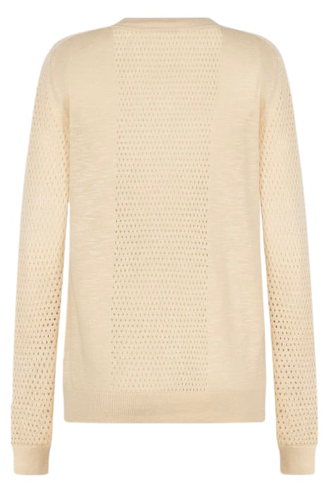 CARDIGAN LONG SLEEVES WOOD ASH 6