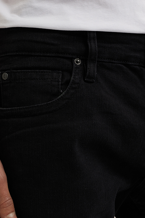 5-POCKET MID WAIST BLACK 5