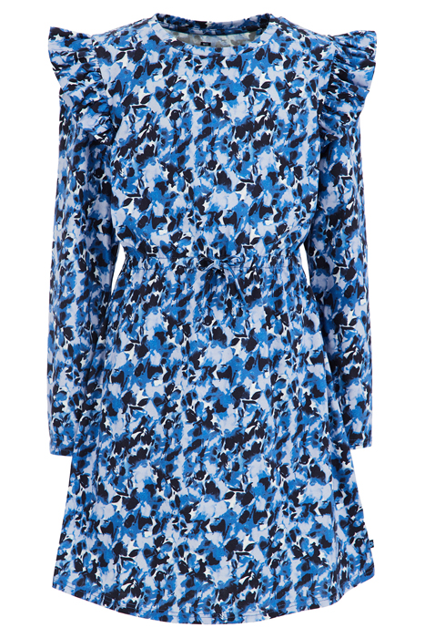 DRESS MID LENGTH BLUE 3