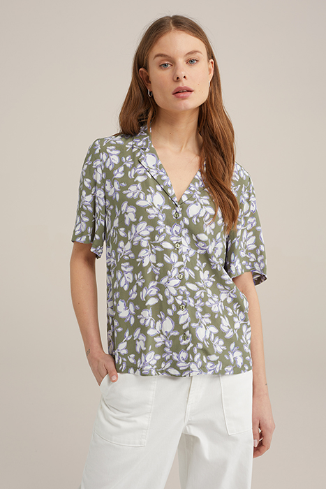 BLOUSE OLIVE GREEN 1