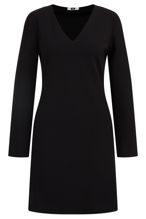 DRESS MID LENGTH BLACK 4