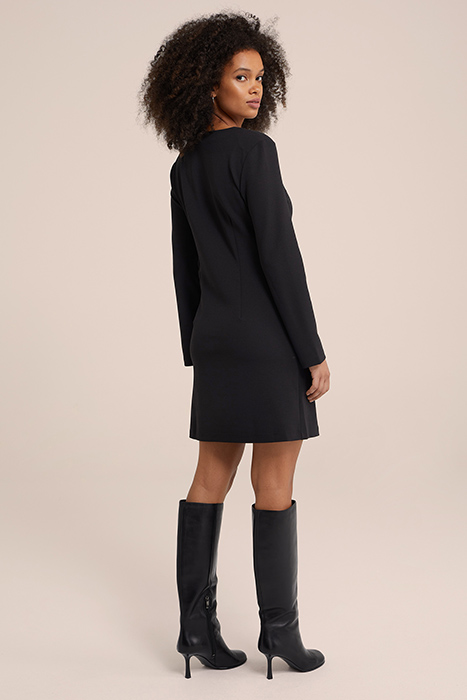 DRESS MID LENGTH BLACK 3