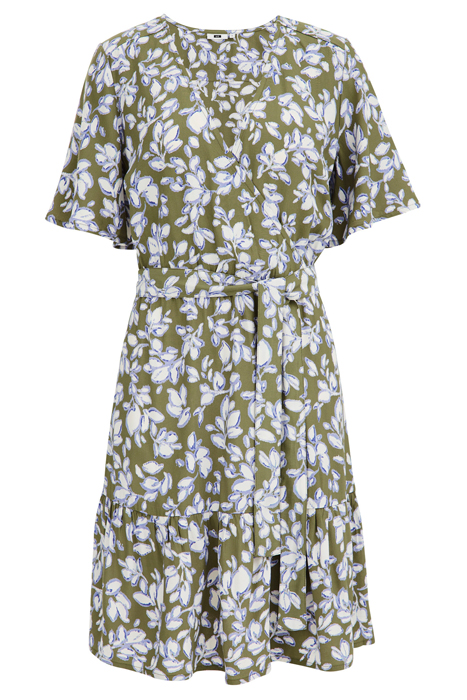 DRESS SHORT OLIVE GREEN 4