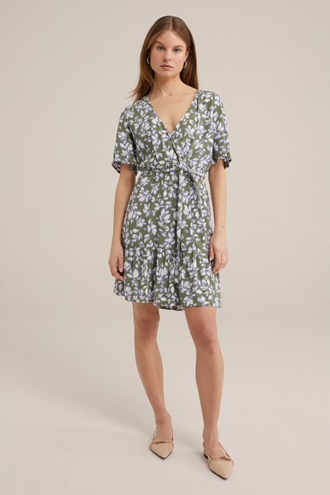 DRESS SHORT OLIVE GREEN 2