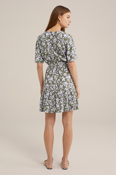 DRESS SHORT OLIVE GREEN 3