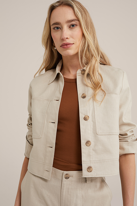 JACKET NORMAL LENGTH BEIGE 5