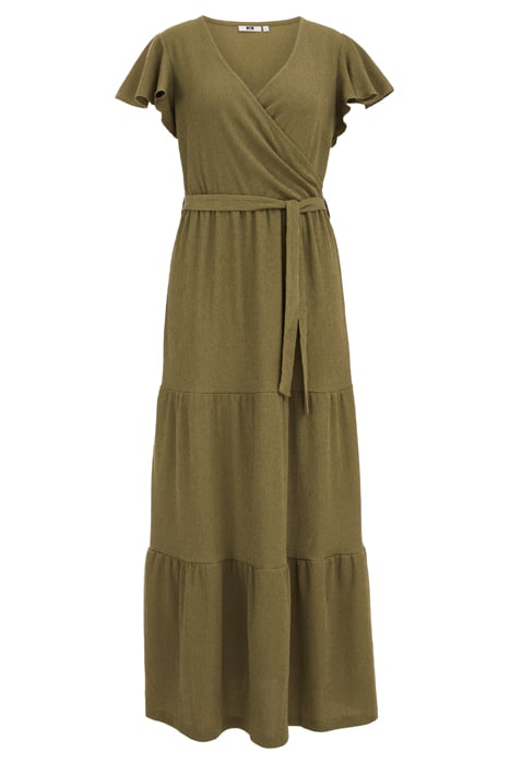 DRESS MIDI OLIVE GREEN 3