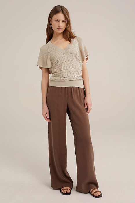 TROUSER DARK BROWN 3