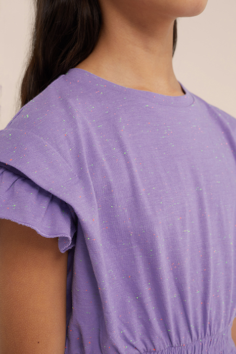 DRESS MID LENGTH PURPLE 5