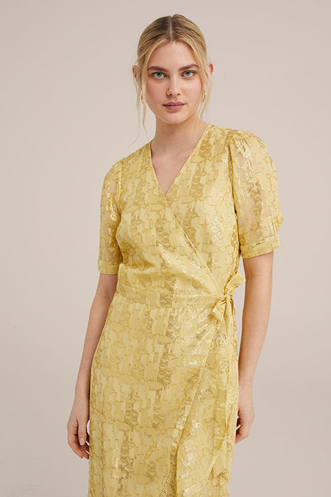 DRESS MAXI LENGTH GOLD 4