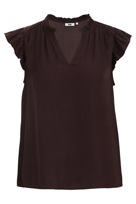 BLOUSE DARK BROWN 4