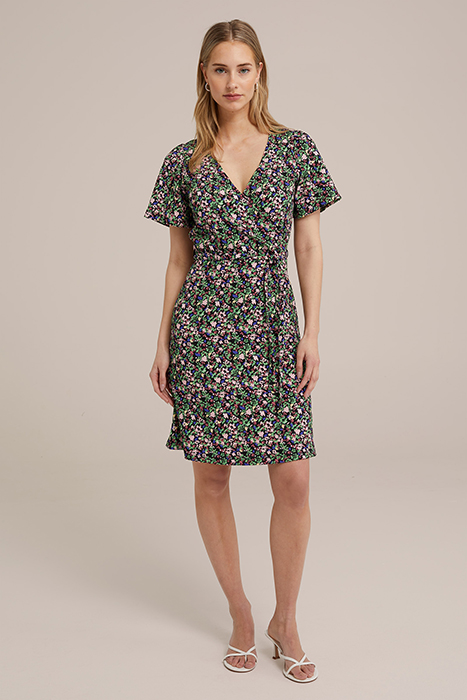 DRESS MIDI MULTI-COLOURED 2