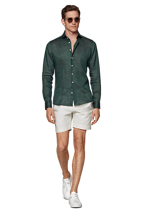 GREEN SLIM FIT SHIRT 3