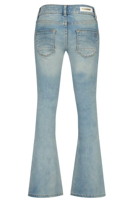 GIRLS MELBOURNE CRAFTED JEANS LIGHT BLUE STONE 2