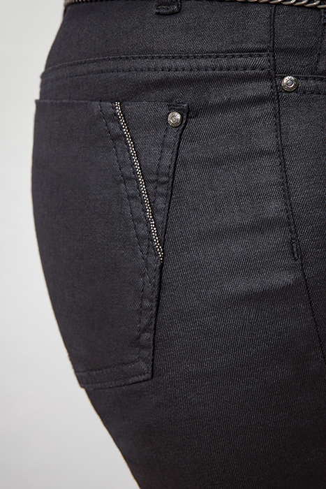 LOW WAIST BLACK JEGGINGS 6