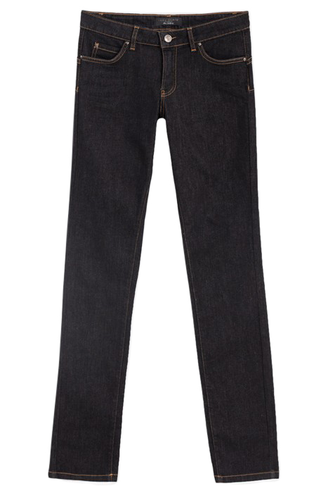 BLACK LOW WAIST SLIM JEANS 5