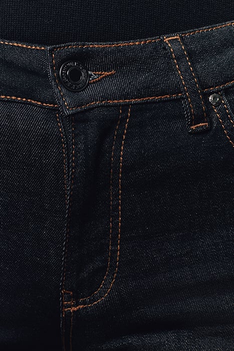 BLACK LOW WAIST SLIM JEANS 7