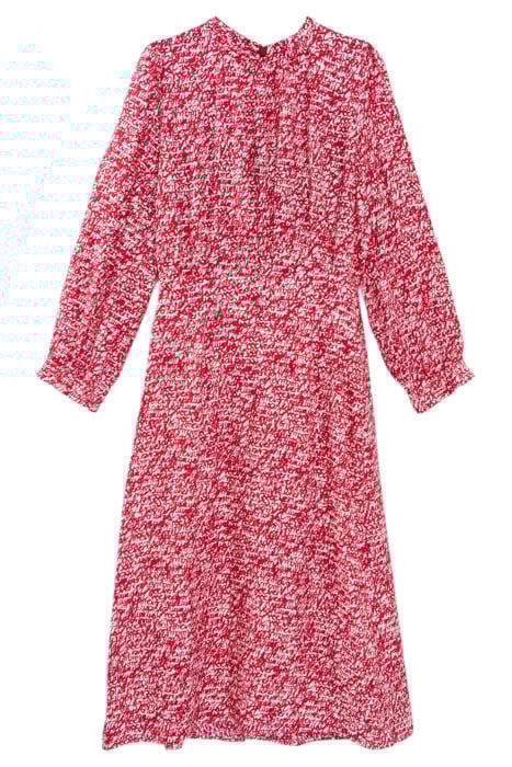 RED TAG PRINT MIDI DRESS 3
