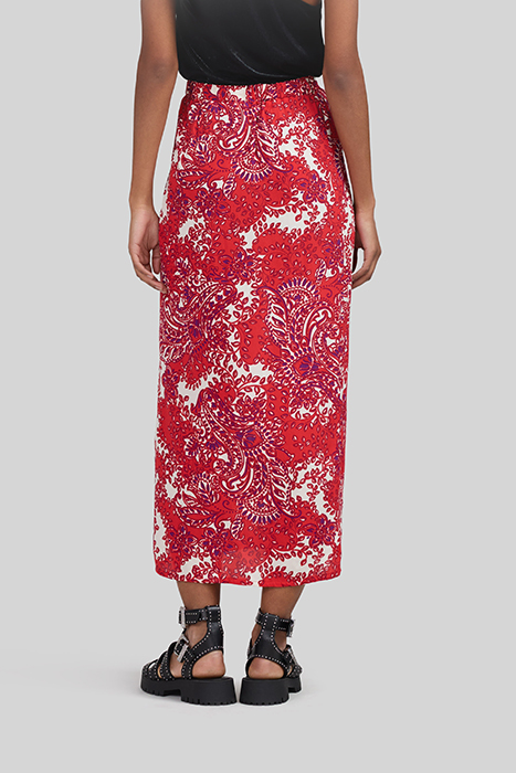 REDCURRANT LENZING™ ECOVERO™ BANDANA PRINT SKIRT 2