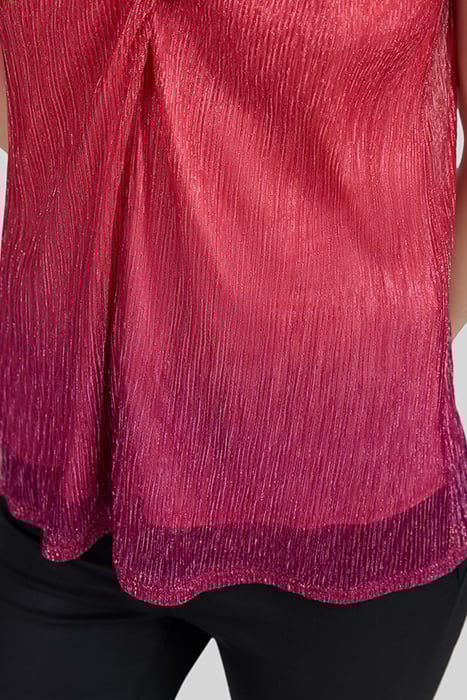 DEEP DYE METALLIC TANGERINE TOP 5