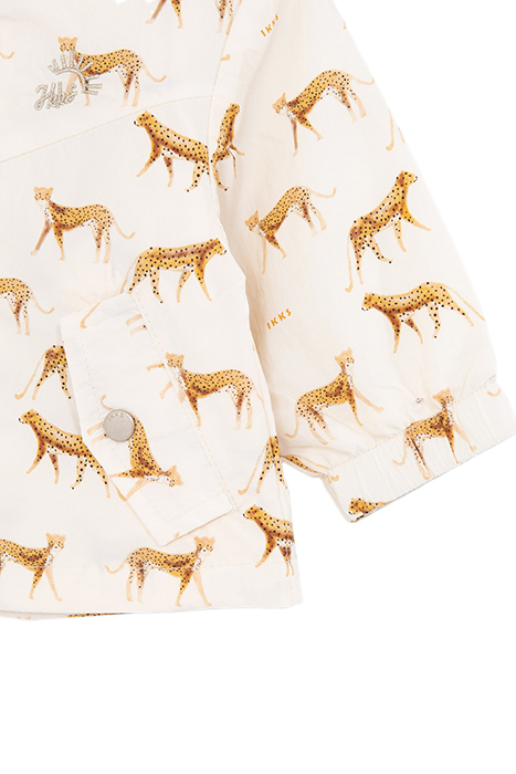 BABY GIRLS’ ECRU WINDCHEATER WITH LITTLE PANTHERS PRINT 5