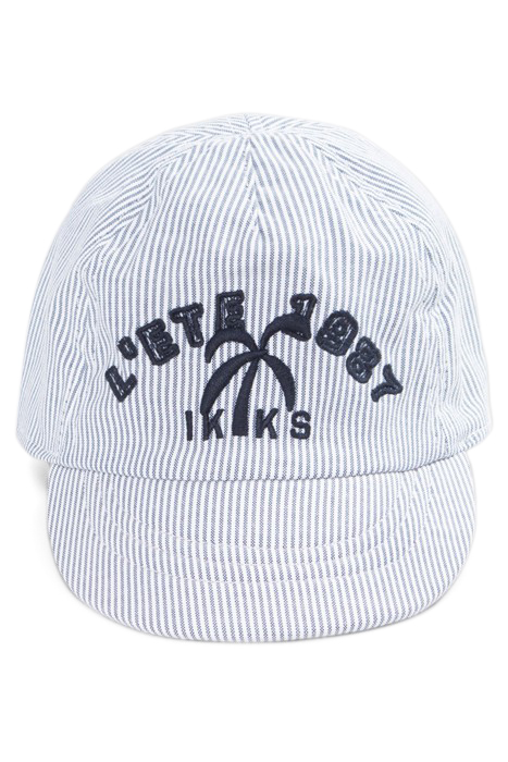 BABY BOYS’ 3-COLOUR, STRIPED REVERSIBLE CAP 4