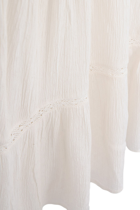 GIRLS’ OFF-WHITE LENZING™ ECOVERO™ DRESS 5