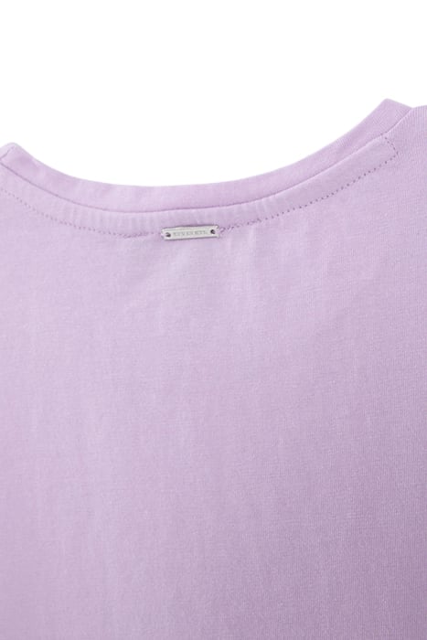 GIRLS’ LILAC T-SHIRT WITH STRAWBERRY SLOGAN PRINT 6