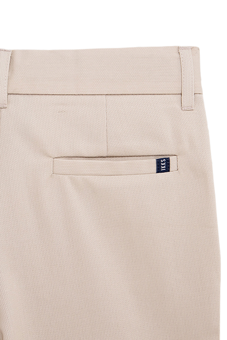 BOY'S BEIGE FORMAL BERMUDA SHORTS 6