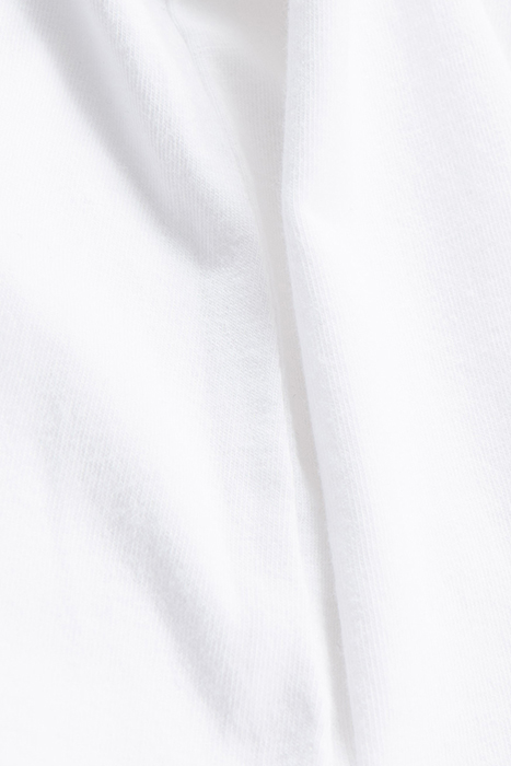 GIRLS’ WHITE ORGANIC COTTON PEACE&LOVE VEST TOP 5