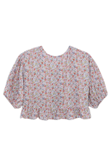 GIRLS’ LILAC LENZING™ ECOVERO™ FLOWER POWER BLOUSE 2