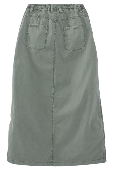 GIRLS’ KHAKI LONG SKIRT 2
