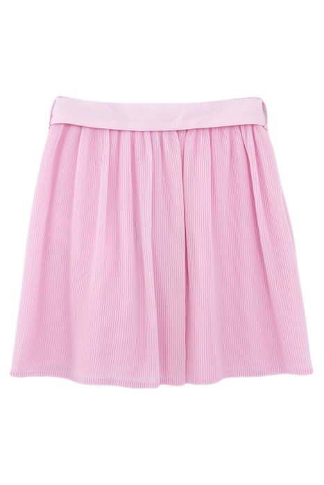 GIRL'S PINK PLEATED SKIRT WITH REMOVABLE BELT 2
