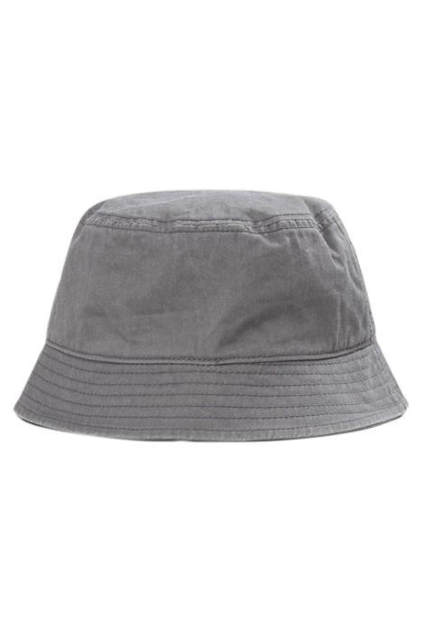 BOYS’ GREY ORGANIC COTTON SUN HAT WITH SLOGAN PRINT 2
