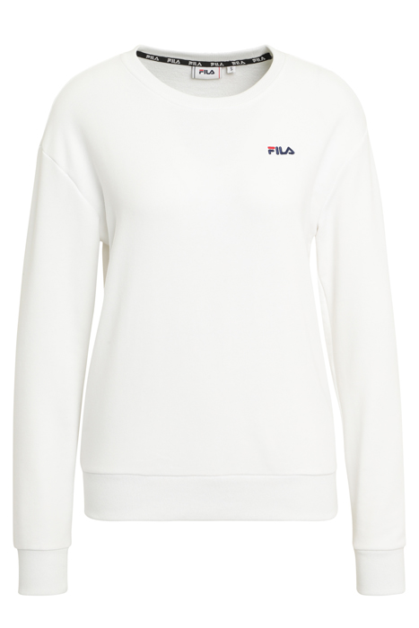 BANTIN SLIGHTLY CROPPED CREW SWEAT BRIGHT WHITE 3