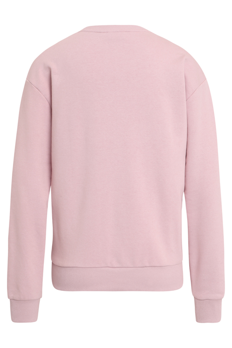 BANTIN SLIGHTLY CROPPED CREW SWEAT PALE MAUVE 5